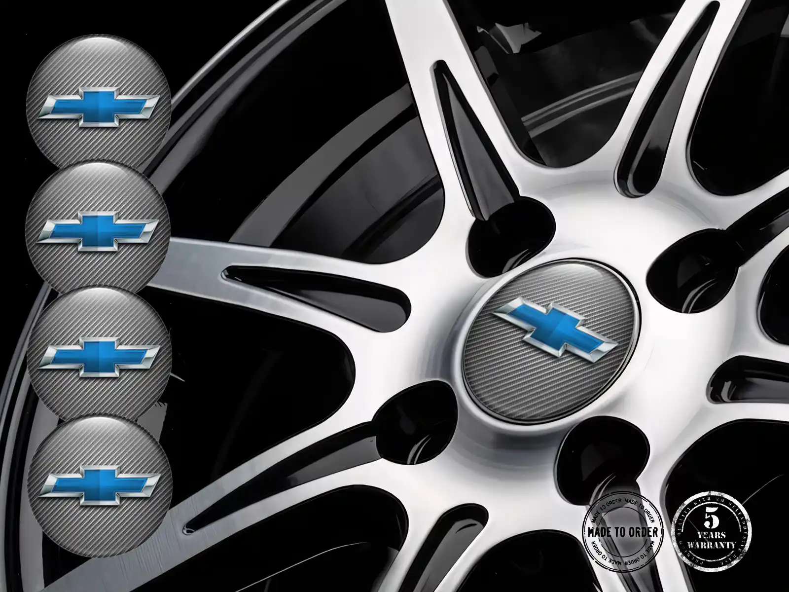 Chevrolet  Silicone Stickers Edition High-Quality Wheel Decals